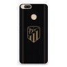 Funda para Xiaomi Mi A1 del Atleti Escudo Dorado Fondo Negro - Licencia Oficial Atlético de Madrid