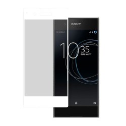 Cristal Templado Completo Blanco para Sony Xperia Z6