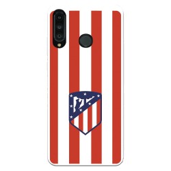 Funda para Huawei P30 Lite del Atleti Escudo Rojiblanco - Licencia Oficial Atlético de Madrid