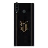 Funda para Huawei P30 Lite del Atleti Escudo Dorado Fondo Negro - Licencia Oficial Atlético de Madrid