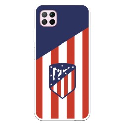 Funda para Huawei P40 Lite del Atleti Escudo Fondo Atletico - Licencia Oficial Atlético de Madrid