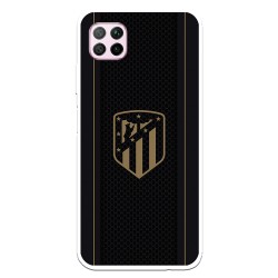 Funda para Huawei P40 Lite del Atleti Escudo Dorado Fondo Negro - Licencia Oficial Atlético de Madrid