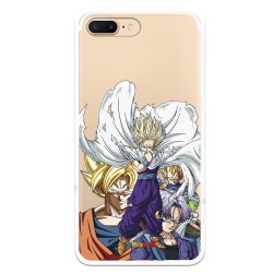 Funda para iPhone 7 Plus Oficial de Dragon Ball Guerreros Saiyans - Dragon Ball