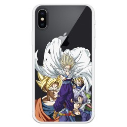 Funda para iPhone X Oficial de Dragon Ball Guerreros Saiyans - Dragon Ball