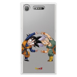 Funda para Sony Xperia XZ1 Oficial de Dragon Ball Goten y Trunks Fusión - Dragon Ball