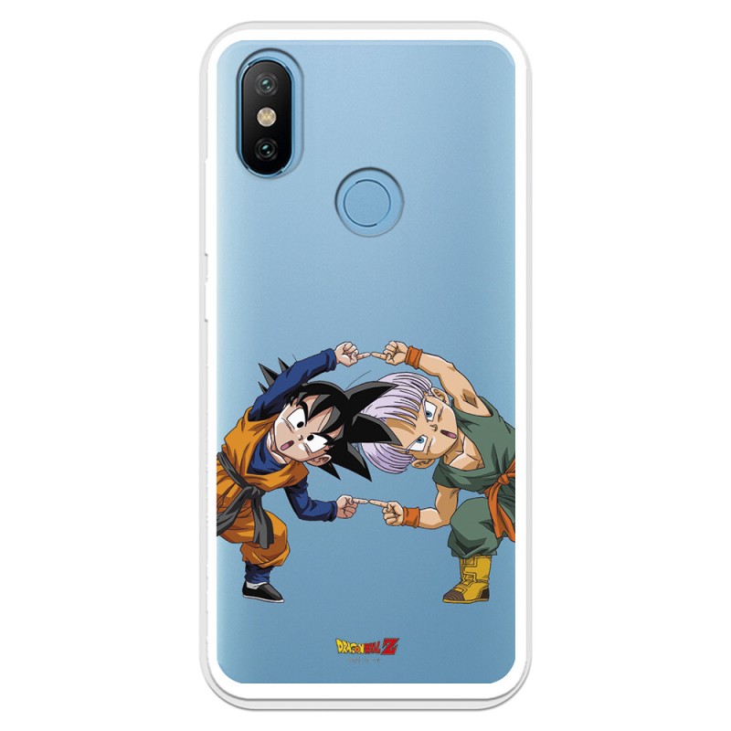 Funda para Xiaomi MI A2 Oficial de Dragon Ball Goten y Trunks Fusión - Dragon Ball