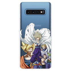 Funda para Samsung Galaxy S10 Oficial de Dragon Ball Guerreros Saiyans - Dragon Ball