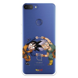 Funda para Alcatel 1S 2019 Oficial de Dragon Ball Goten y Trunks Fusión - Dragon Ball