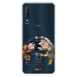 Funda para Alcatel 1S 2020 Oficial de Dragon Ball Goten y Trunks Fusión - Dragon Ball