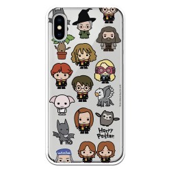 Funda para iPhone X Oficial de Harry Potter Personajes Iconos - Harry Potter