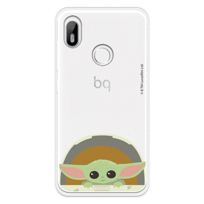 Funda para Vsmart Joy 1 Plus Oficial de Star Wars Baby Yoda Sonrisas - The Mandalorian