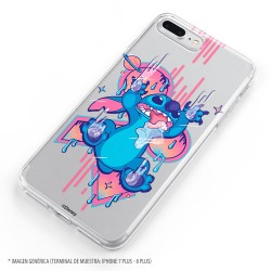 Funda para Xiaomi Redmi 9A Oficial de Disney Stitch Graffiti - Lilo & Stitch