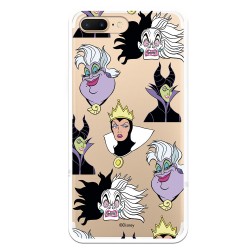 Funda para iPhone 7 Plus Oficial de Disney Villanas Patrón - Villanas Disney