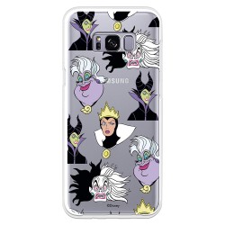 Funda para Samsung Galaxy S8 Plus Oficial de Disney Villanas Patrón - Villanas Disney