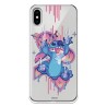 Funda para iPhone X Oficial de Disney Stitch Graffiti - Lilo & Stitch