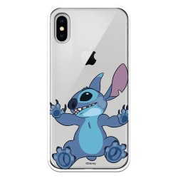 Funda para iPhone X Oficial de Disney Stitch Trepando - Lilo & Stitch