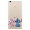 Funda para Xiaomi Mi Max 2 Oficial de Disney Angel & Stitch Beso - Lilo & Stitch