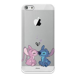 Funda para iPhone 5 Oficial de Disney Angel & Stitch Beso - Lilo & Stitch