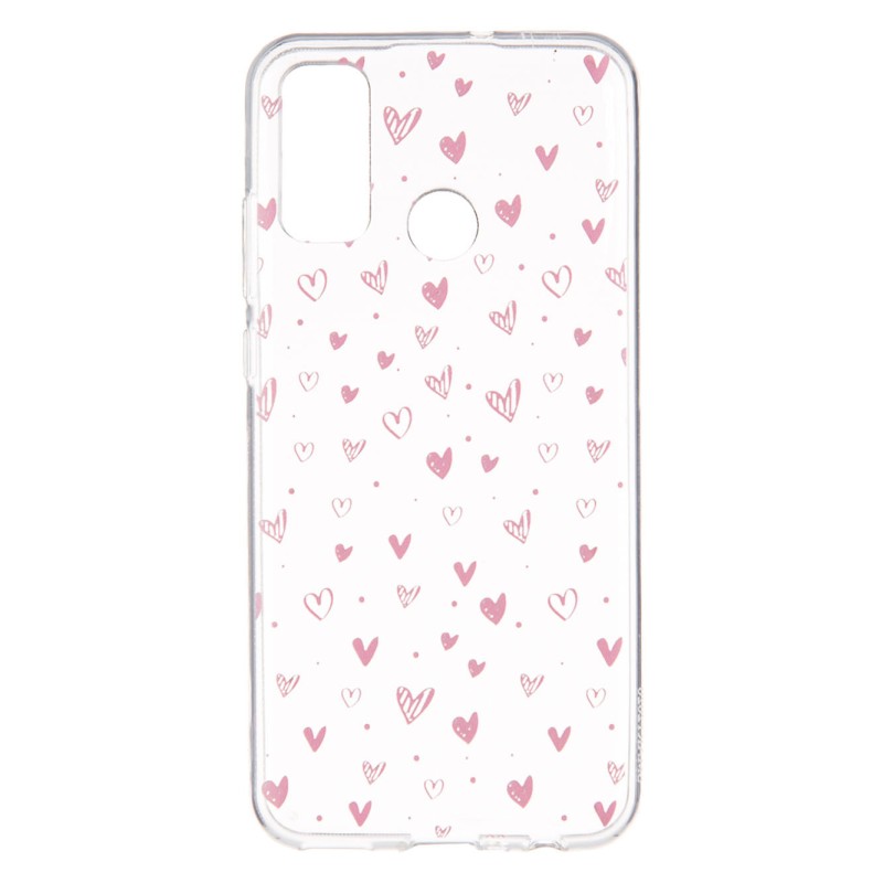 Funda Dibujo Corazones para Huawei P Smart 2020