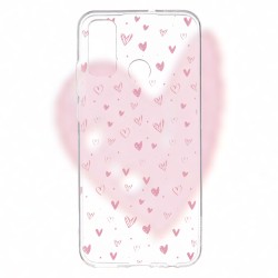 Funda Dibujo Corazones para Huawei P Smart 2020