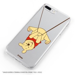 Funda para LG K61 Oficial de Disney Winnie  Columpio - Winnie The Pooh