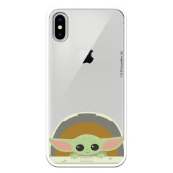 Funda para iPhone X Oficial de Star Wars Baby Yoda Sonrisas - Star  Wars