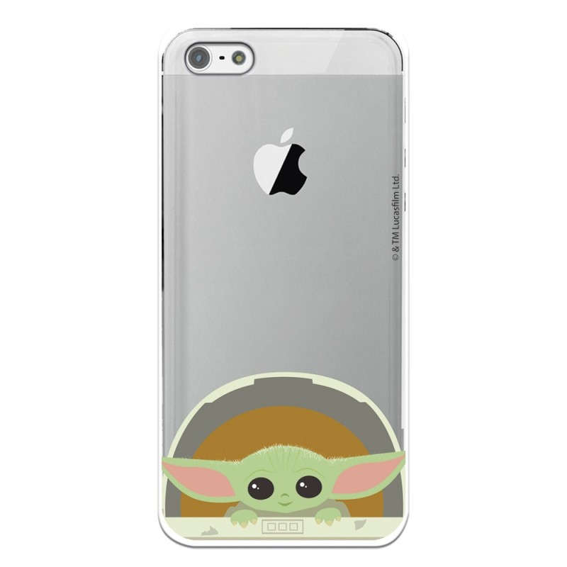 Funda para iPhone 5 Oficial de Star Wars Baby Yoda Sonrisas - Star  Wars