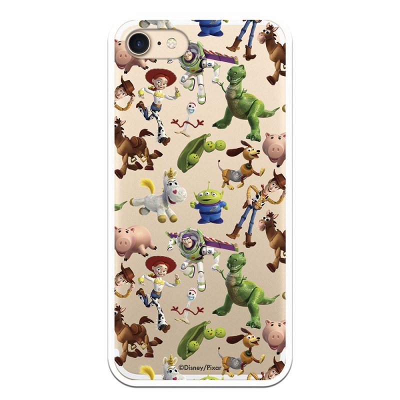 Funda Oficial Disney Toy Story Siluetas Transparente - Toy Story para iPhone SE