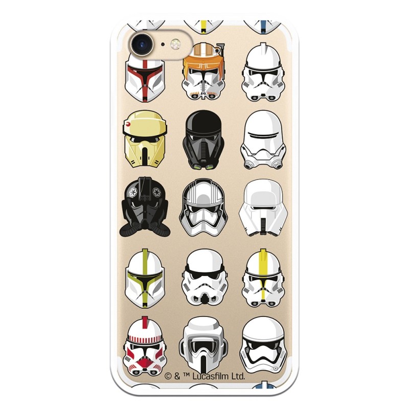 Funda para iPhone SE  Oficial de Star Wars Patrón Cascos - Star Wars