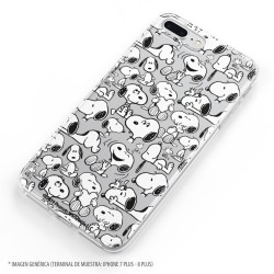 Funda para iPhone SE  Oficial de Peanuts Snoopy siluetas - Snoopy