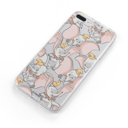 Funda Oficial Disney Dumbo Patrón Clear para iPhone SE