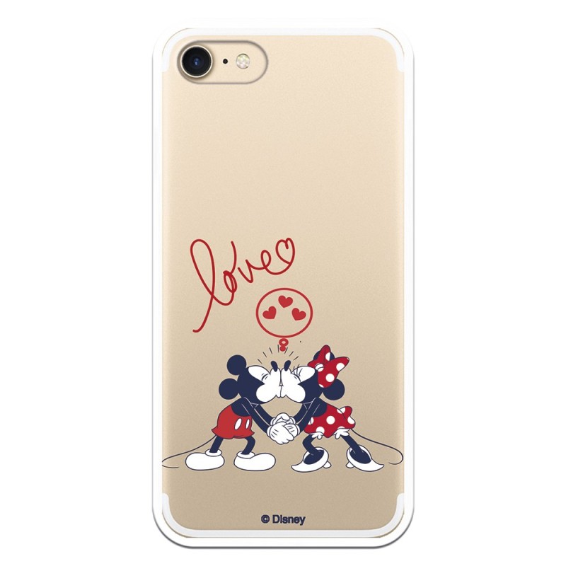 Funda para iPhone SE Oficial de Disney Mickey y Minnie Love - Clásicos Disney