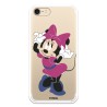 Funda para iPhone SE Oficial de Disney Minnie Rosa - Clásicos Disney