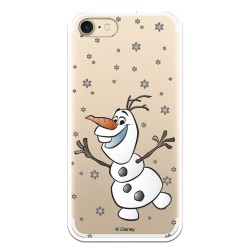 Funda para iPhone SE Oficial de Disney Olaf Transparente - Frozen