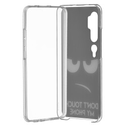 Funda Dibujo Don't Touch My Phone para Xiaomi Mi Note 10 Pro