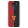 Funda para LG K50S del Mallorca RCD Mallorca Diagonales Transparente - Licencia Oficial RCD Mallorca