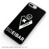Funda para LG K50S del Eibar Escudo Fondo Negro - Licencia Oficial SD Eibar