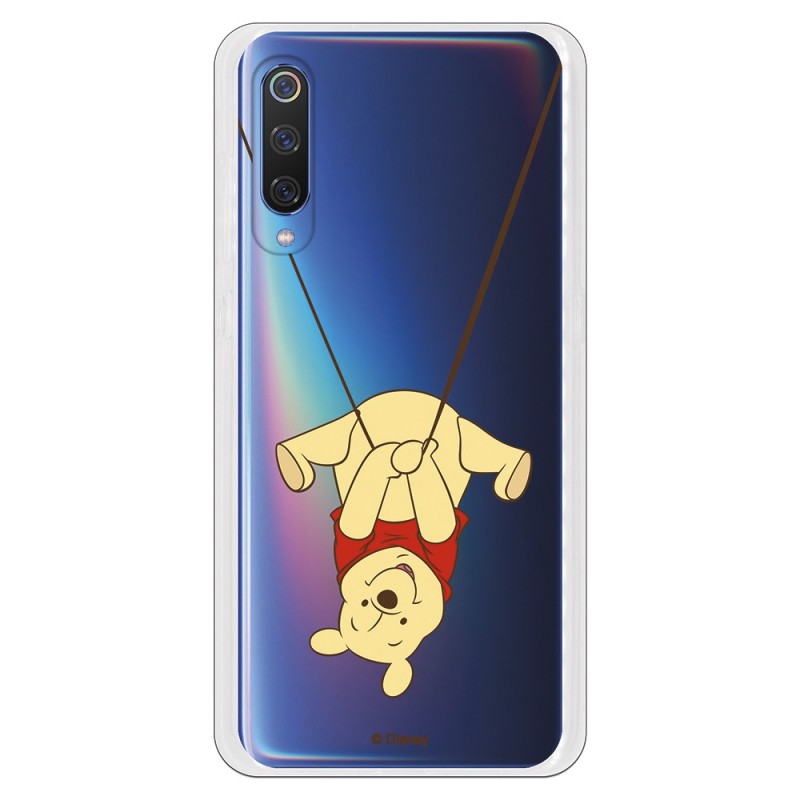 Funda para Xiaomi Mi 9 Oficial de Disney Winnie Columpio - Winnie The Pooh