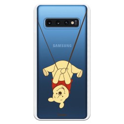 Funda para Samsung Galaxy S10 Oficial de Disney Winnie Columpio - Winnie The Pooh