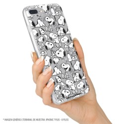 Funda para iPhone 6S Plus Oficial de Peanuts Snoopy siluetas - Snoopy