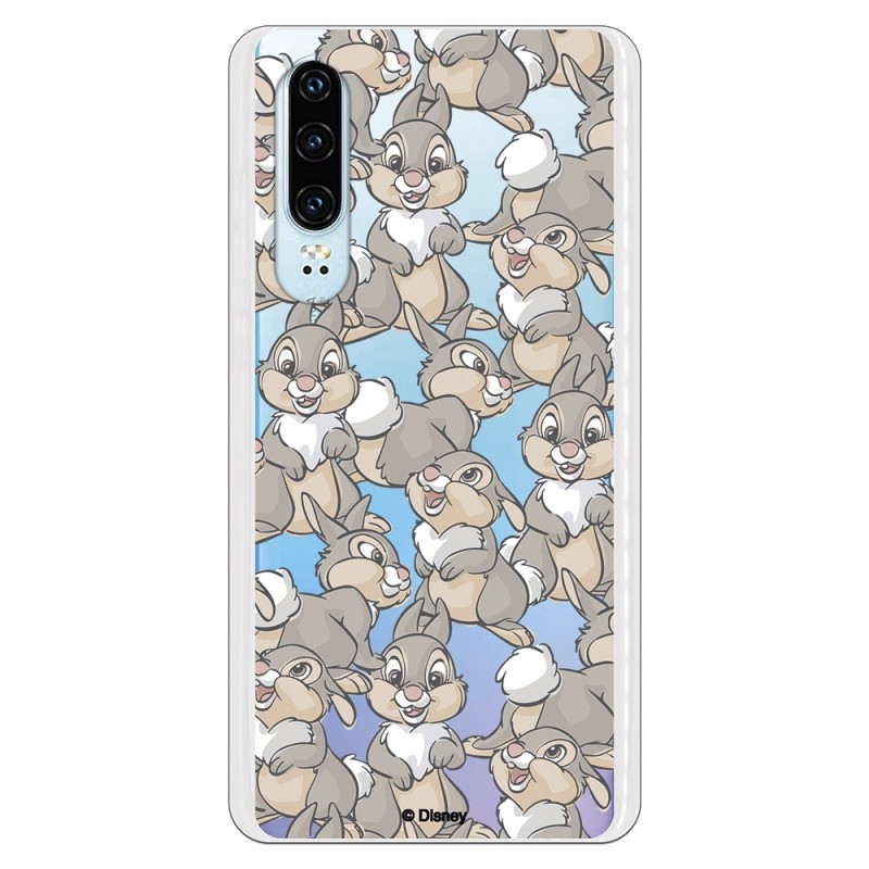 Funda para Huawei P30 Oficial de Disney Tambor Patrones - Bambi