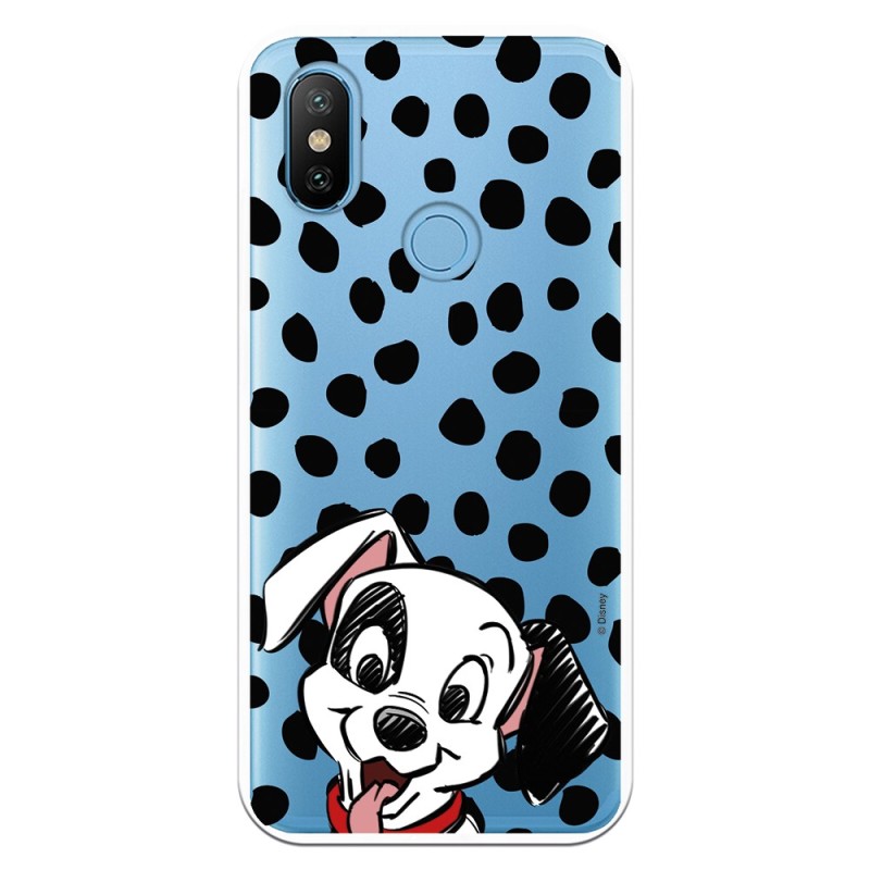 Funda para Xiaomi Mi A2 Oficial de Disney Cachorro Manchas - 101 Dálmatas