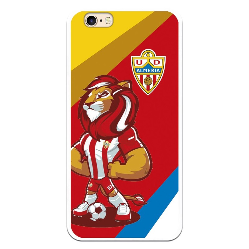 Funda para iPhone 6S Oficial del UD Almería Rozam franjas geometricas - Licencia Oficial del UD Almería