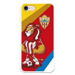 Funda para iPhone 8 Oficial del UD Almería Rozam franjas geometricas - Licencia Oficial del UD Almería