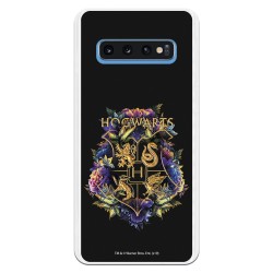 Funda para Samsung Galaxy S10 Oficial de Harry Potter Hogwarts Floral - Harry Potter