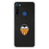 Funda para Xiaomi Redmi Note 8T del Valencia Franjas Negras - Licencia Oficial Valencia CF