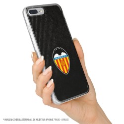 Funda para Xiaomi Redmi Note 8T del Valencia Franjas Negras - Licencia Oficial Valencia CF