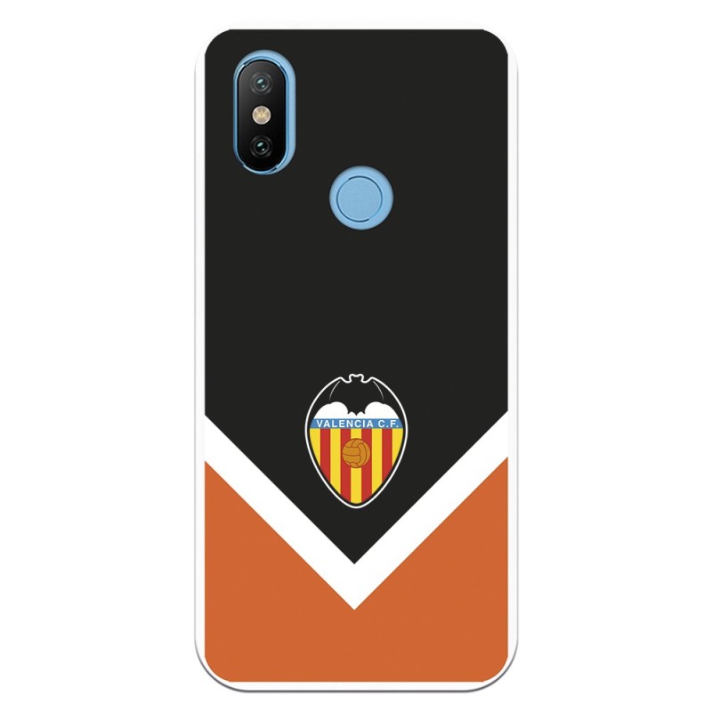 Funda para Xiaomi Mi A2 del Valencia Escudo Clasico - Licencia Oficial Valencia CF