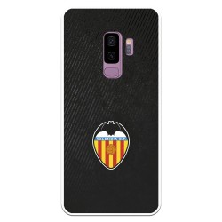 Funda para Samsung Galaxy S9 Plus del Valencia Franjas Negras - Licencia Oficial Valencia CF