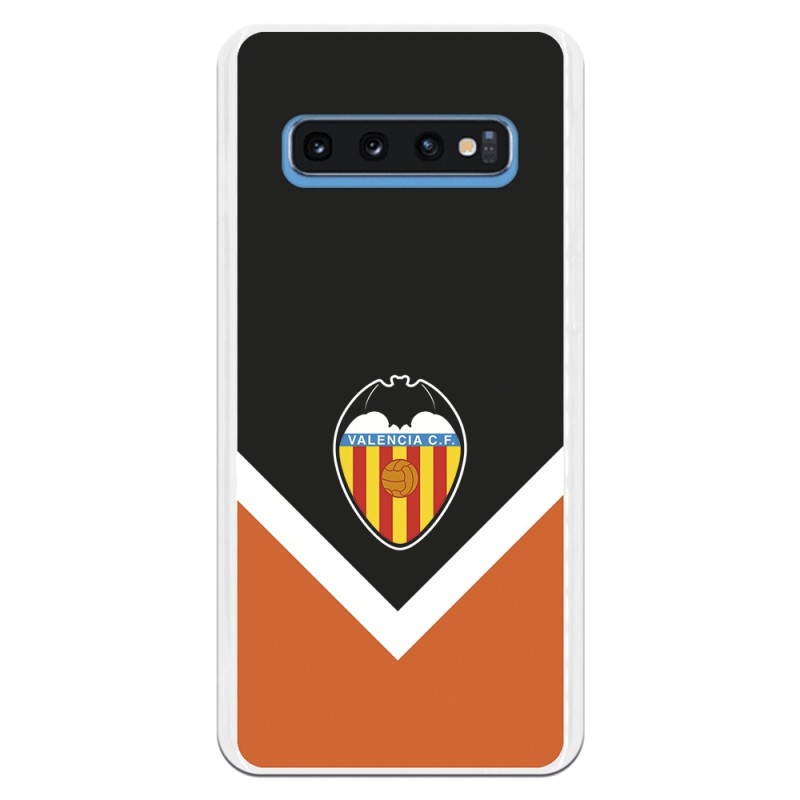 Funda para Samsung Galaxy S10 del Valencia Escudo Clasico - Licencia Oficial Valencia CF